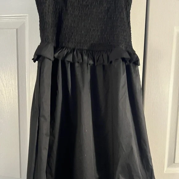 Caroline Constas Black Ruffled  Dress - Picture 7 of 11